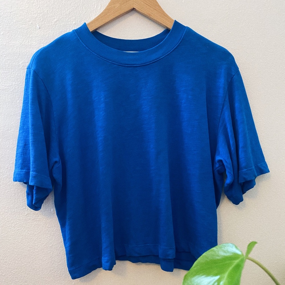 Cobalt blue Cotton Citizen short sleeve tee